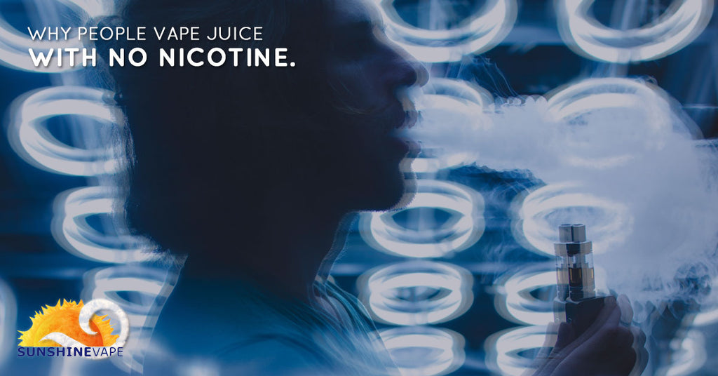 Why People Vape Juice With No Nicotine