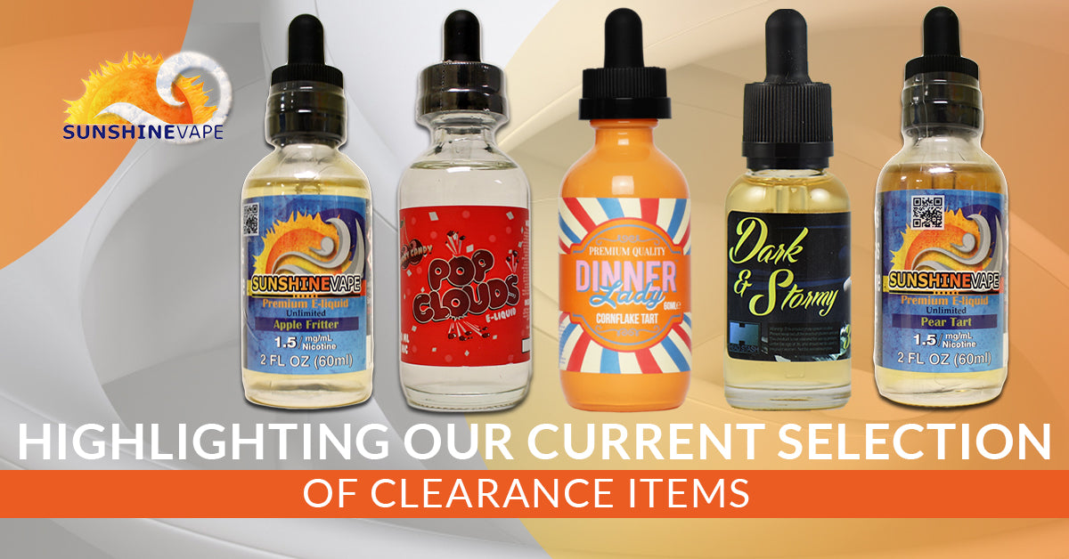 Highlighting Our Current Selection of Clearance Items